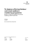 Te Awarua-o-Porirua Harbour catchment sediment monitoring programme: Results of continuous turbidity and sediment monitoring, 2016/17 & 2017/18 preview