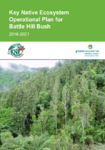 Key Native Ecosystem Operational Plan for Battle Hill Bush 2018-2021 preview