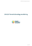 Terrestrial ecology monitoring data from 2014 to 2022 preview