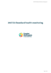 Duneland health monitoring data from 2017 to 2022 preview