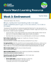 Movin’March Learning Resource - Week 3: Environment preview