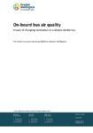 On-board bus air quality Impact of changing ventilation on a double-decker bus preview