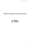 2019/20 Groundwater quality monitoring preview