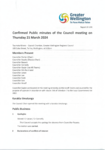 Confirmed Public minutes of the Council meeting on Thursday 21 March 2024 preview
