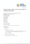 Confirmed Public minutes of the Council meeting on Thursday 28 March 2024 preview