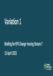 HS7 GWRC Variation 1 Report Author Presentation 120424 preview