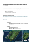 Instructions for using Selected Land Use Register GIS and mapping tools preview