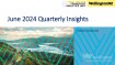 Wellington Regional Leadership Committee - June 2024 Quarterly Insights preview