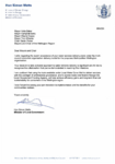 Letter from the Minister of Local Government to the Mayors and Chair of Wellington region preview