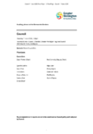 Council 11 June 2026 Order Paper (Public) preview