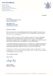 Letter from Minister Bishop - Chair and Mayor Marlborough DC response Cook Strait Rescue Capability preview